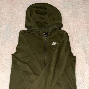 Olive green Nike jacket